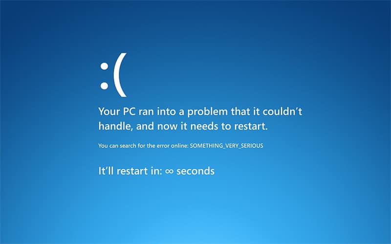 Your PC Ran into a Problem