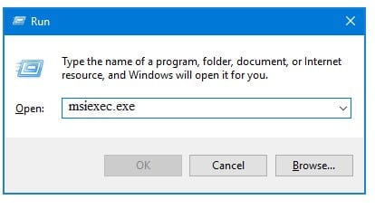 msiexec exe command