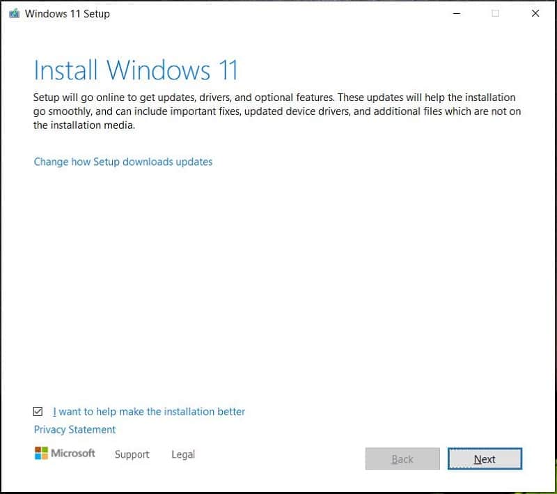 free windows 11 update