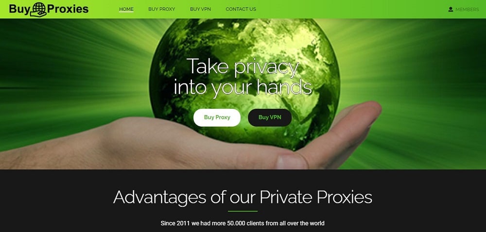 Buyproxies for Private Proxies
