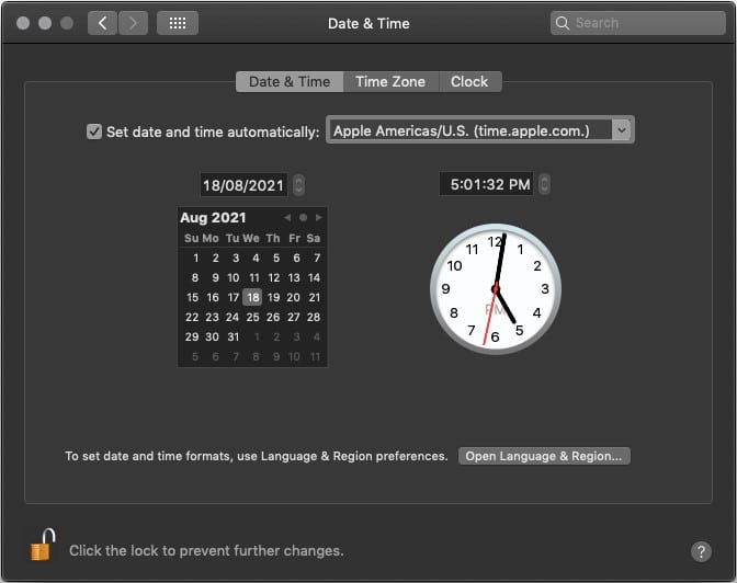 Change Your Computer’s Date and Time
