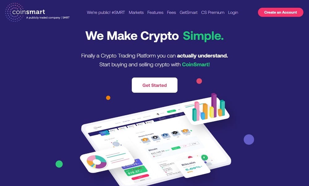 CoinSmart Homepage