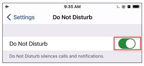 Do Not Disturb