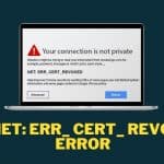 NET::ERR_CERT_REVOKED