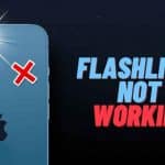 Flashlight not Working on iPhone
