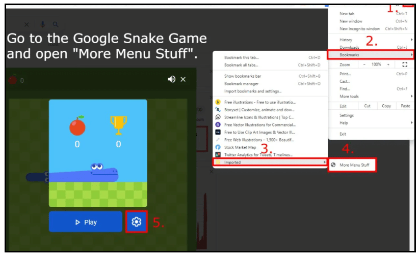 Here are the best Google Snake Game Mods From Github