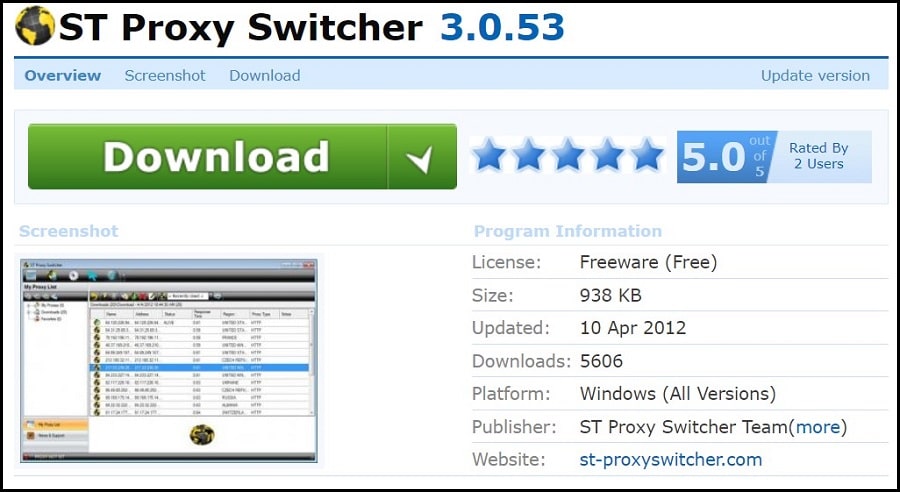 ST Proxy Switcher