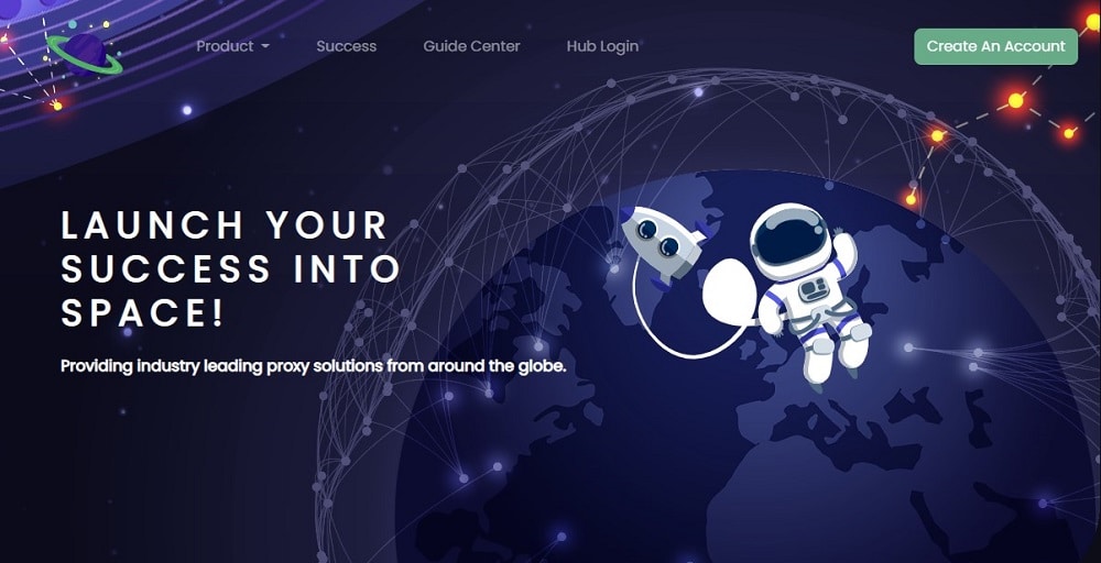 SpaceProxies Homepage