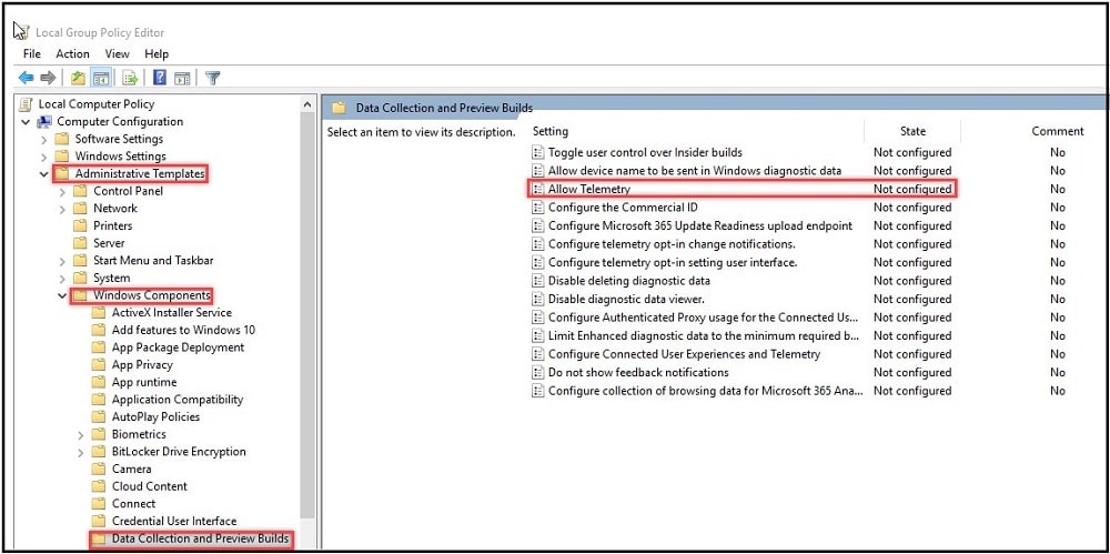 Using Group Policy Editor