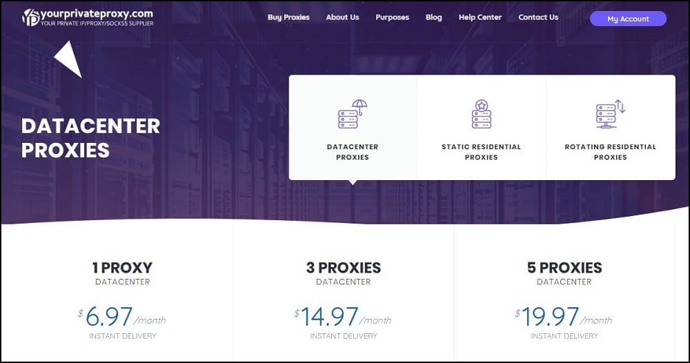 YourPrivateProxy for Data Center Proxies