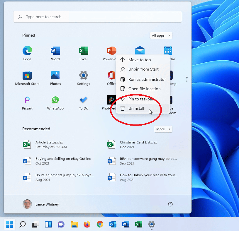 How to Uninstall Windows Apps