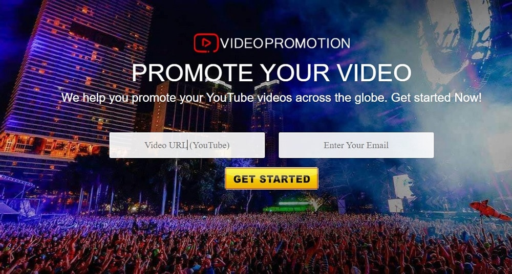 Video Promotion Homepage