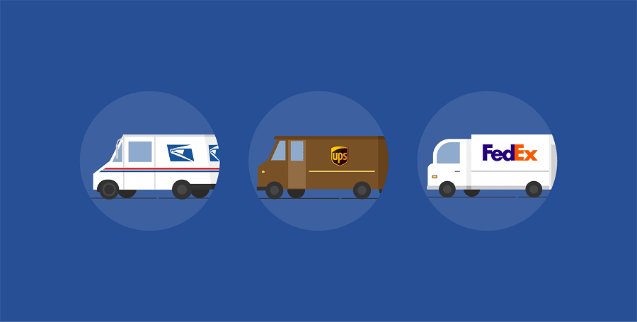 FedEx, USP, and USPS