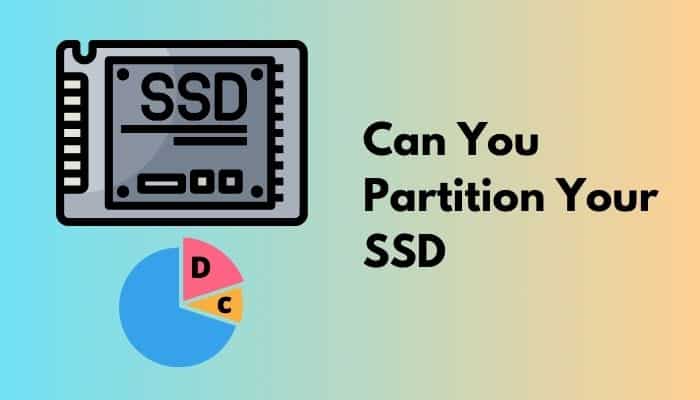 partition SSD