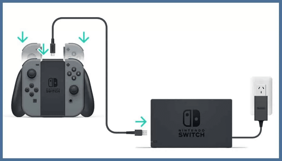 Charge the Joy-Con Controllers
