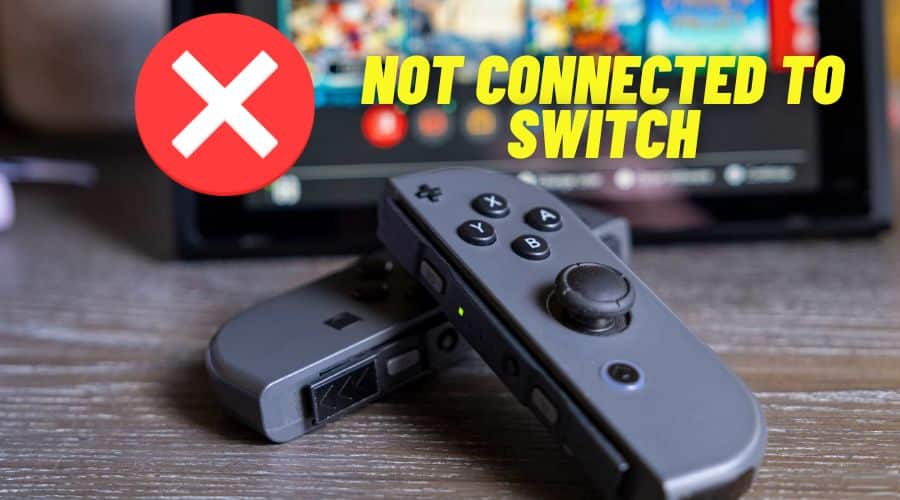 JoyCon Not Connecting to Switch
