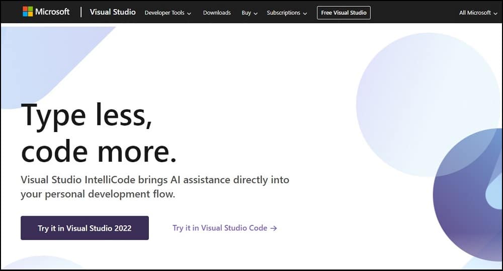 Visual Studio Intellicode Overview