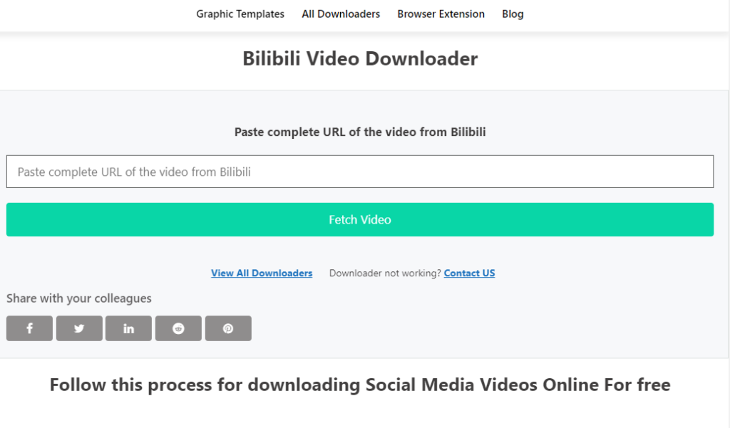 Downloaderbaba Bilibili Video Downloader