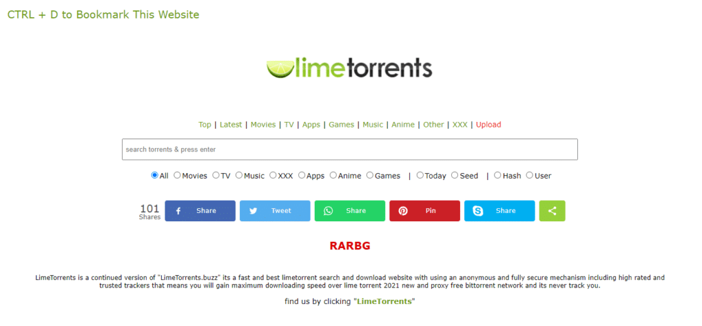 LimeTorrents