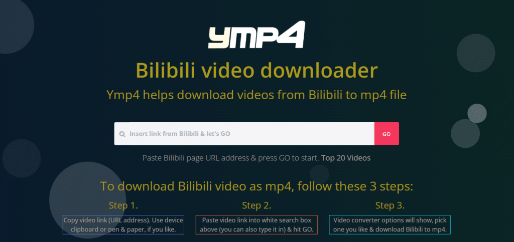 YMP4 Bilibili Video Downloader