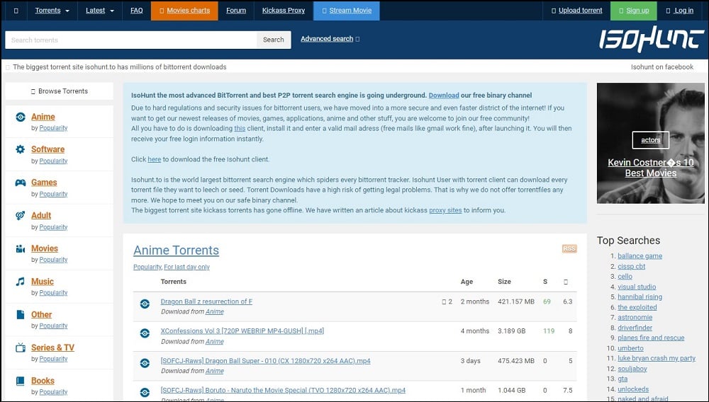 Isohunt Overview