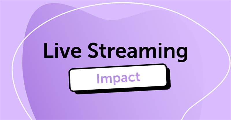 The effects of live streaming and marketing