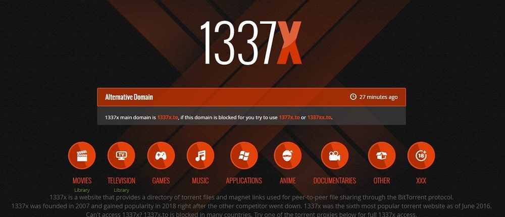 1337X Overview