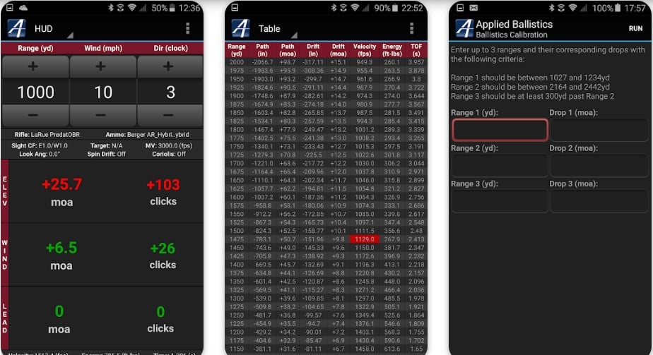 Applied Ballistics Apps From Play Store