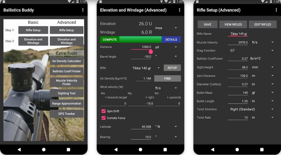 Ballistics Buddy Apps From Play Store
