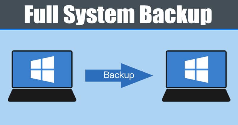 Full System Backup