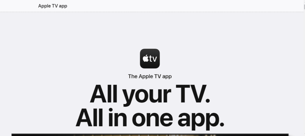 Use The Apple TV App