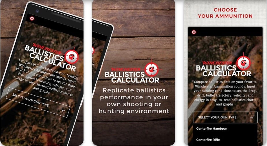 Winchester Ballistics Apps From Play Store