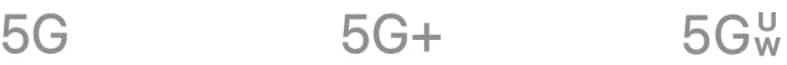 5G icon doesn't appear on the status bar