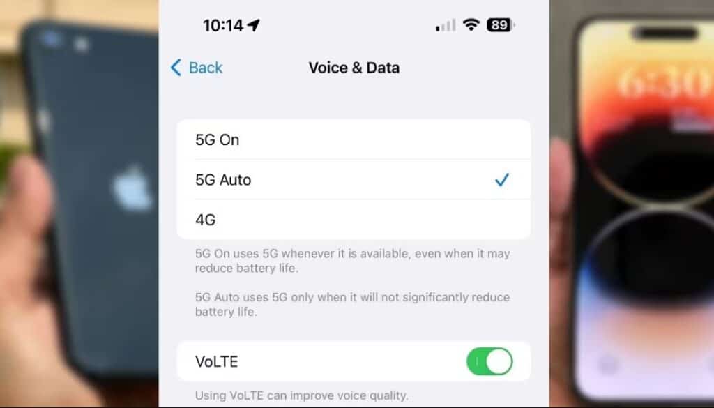start using 5G on your iPhone 13