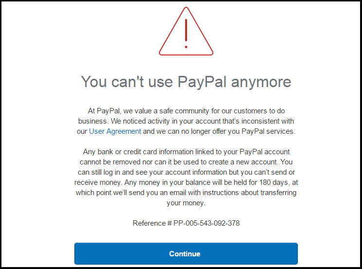What Can You Do If Your PayPal Account Gets Suspended?