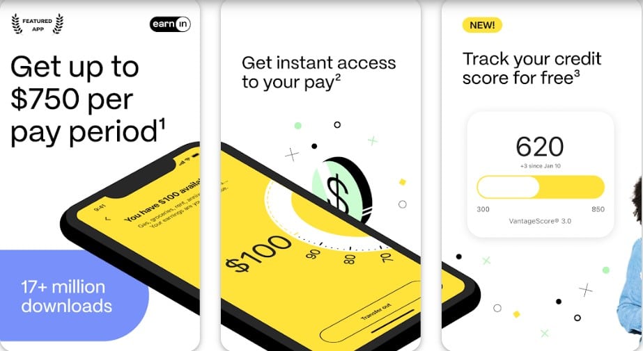 EarnIn Apps for Possible Finance
