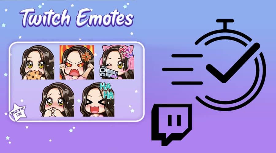 How long does it take for Twitch to approve emotes