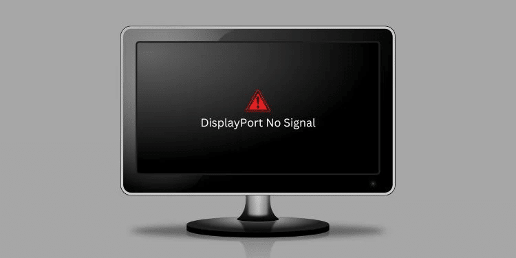 No DP Signal From Your Device