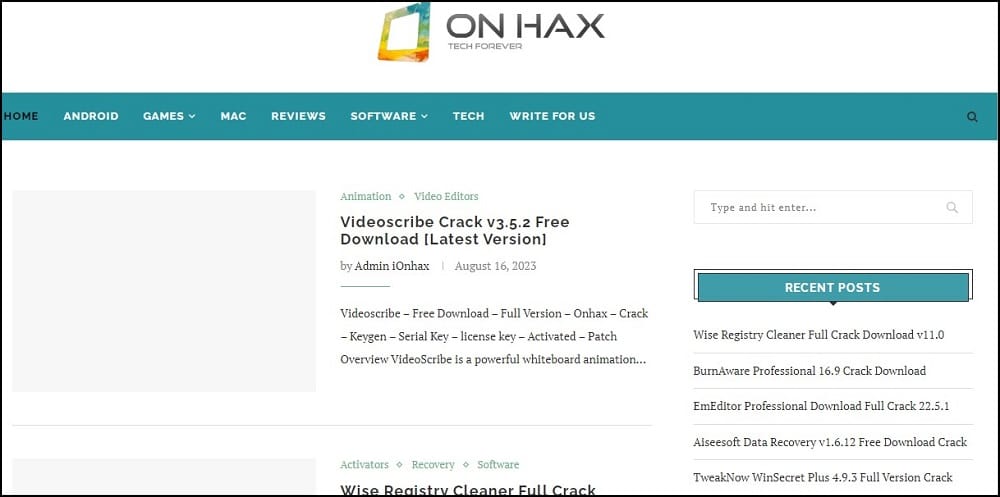 Onhax Overview