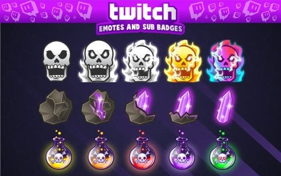 The Difference between Emotes and Sub-badge