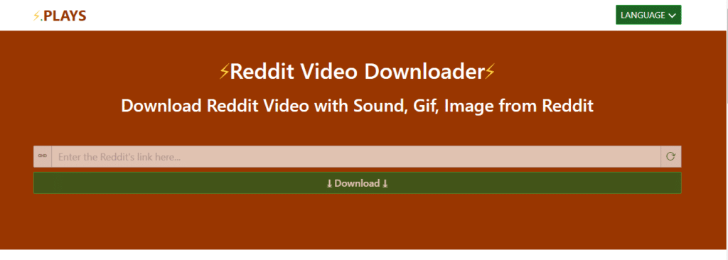 DotPlays Reddit video downloader