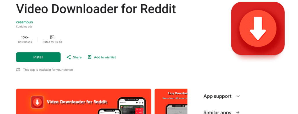 RiditSaver Reddit Video Downloader