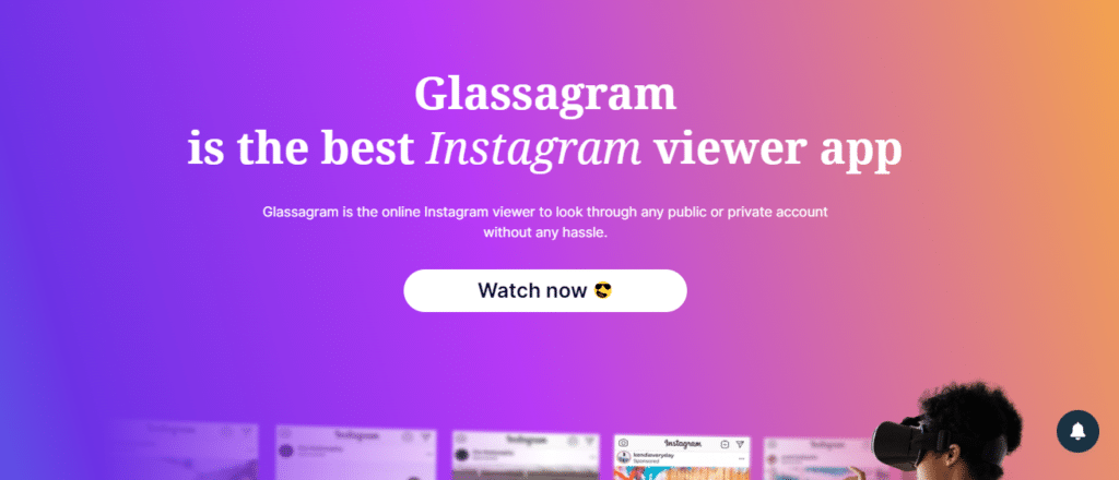 Use Glassagram to get someone’s Instagram password