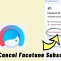 how to cancel facetune subscription