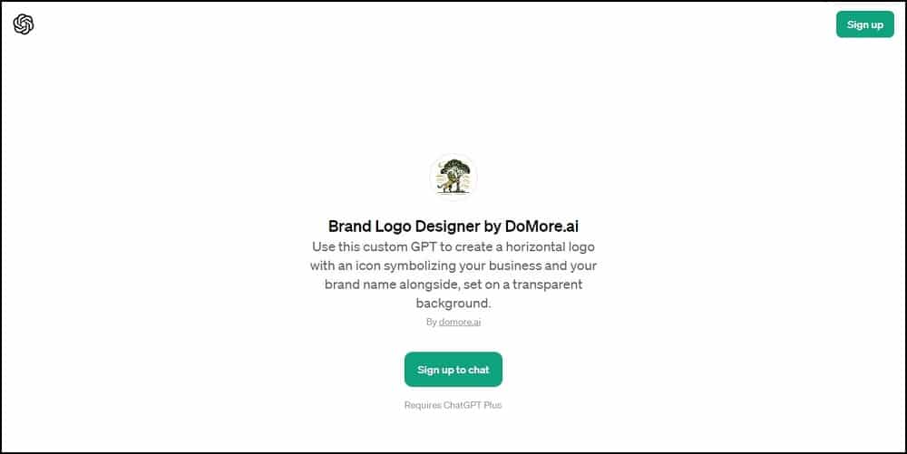 Brand Logo Designer by DoMore ai Overview