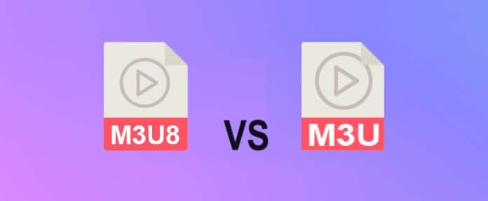 Diffence Between M3U8 and M3U