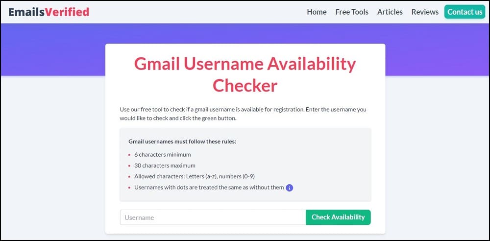 EmailsVerified Overview