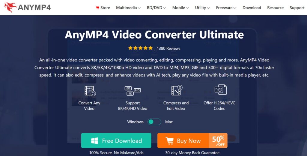 How to Convert M3U8 to MP4 Using AnyMP4 Video Converter Ultimate