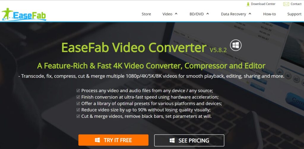 How to Convert M3U8 to MP4 Using EaseFab Video Converter