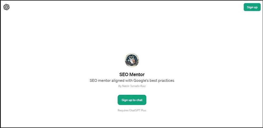 SEO Mentor Overview